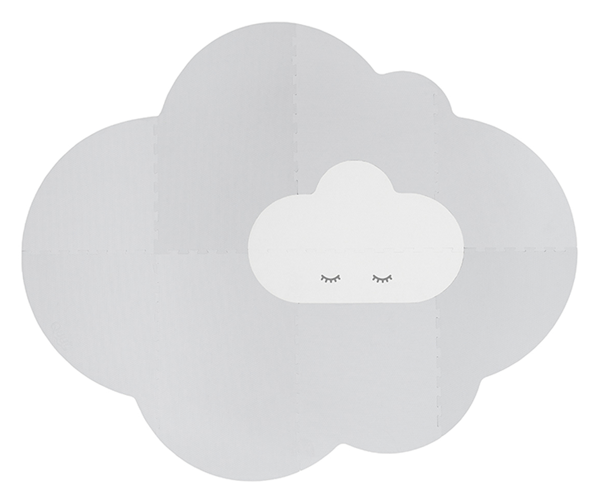 Quut  Playmat Head In The Clouds, Play Gyms & Play Mats, Grey